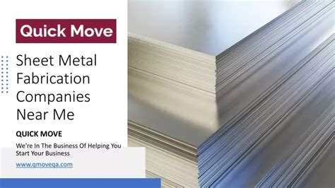 sheet metal companies near me